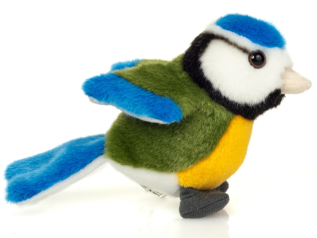 Hermann Teddy Blaumeise 12 cm Stofftier