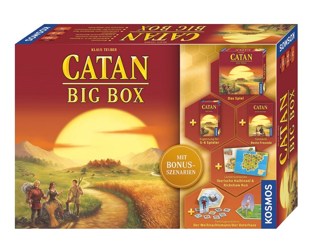 Kosmos Gesellschaftsspiel Catan - Big Box 2023