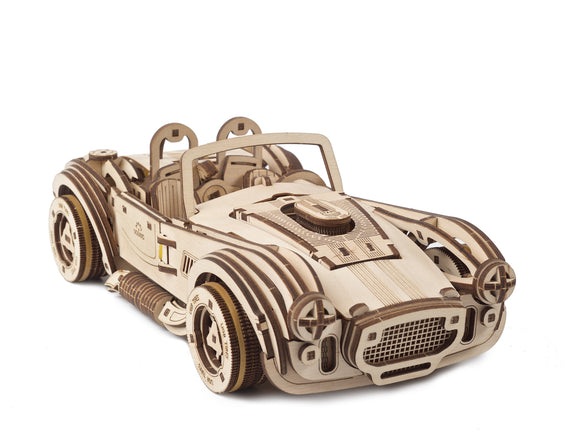 Ugears Holzbausatz Cobra Drift Rennwagen