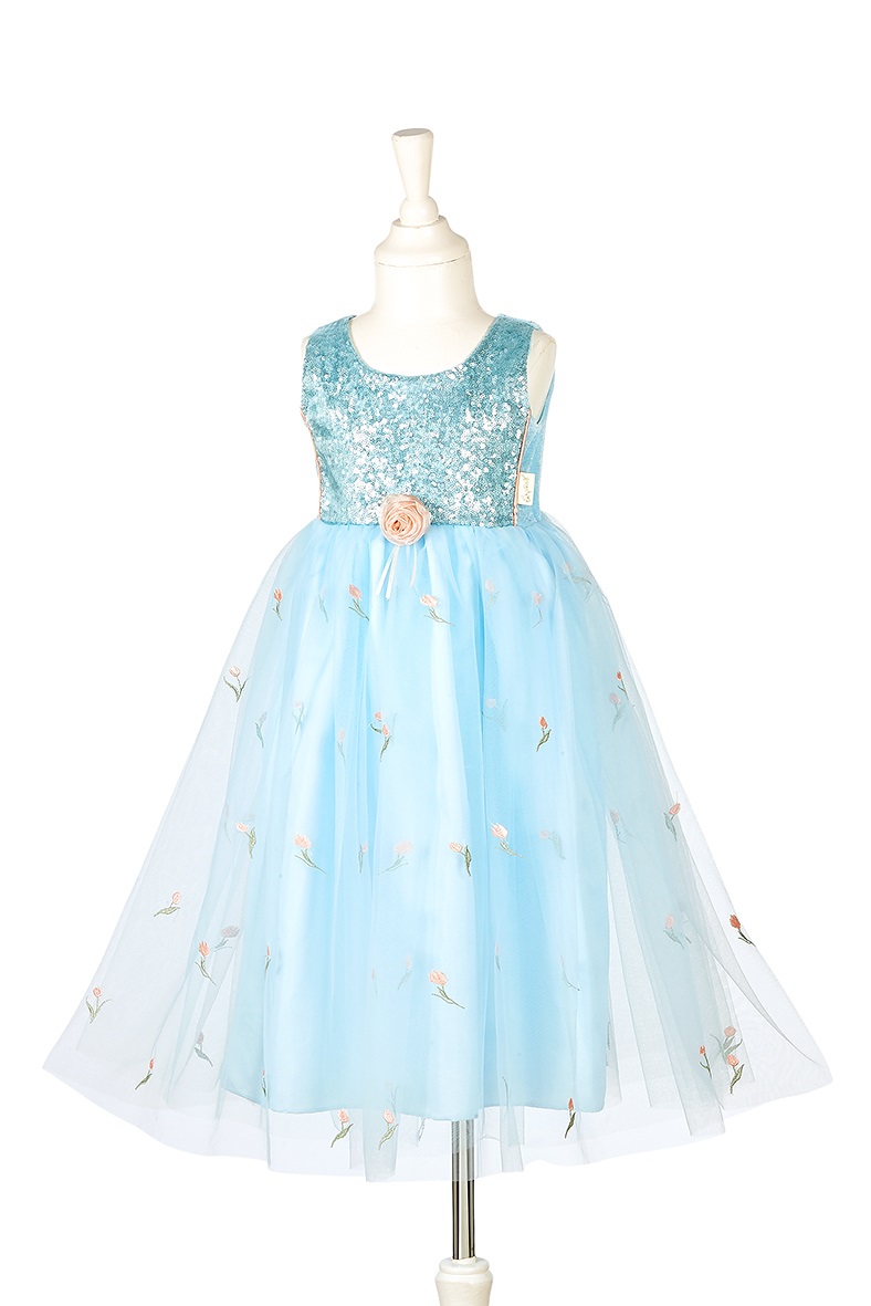 Souza! Nicolette – Prinzessinnenkleid für Mädchen, hellblau 8-10 Jahre