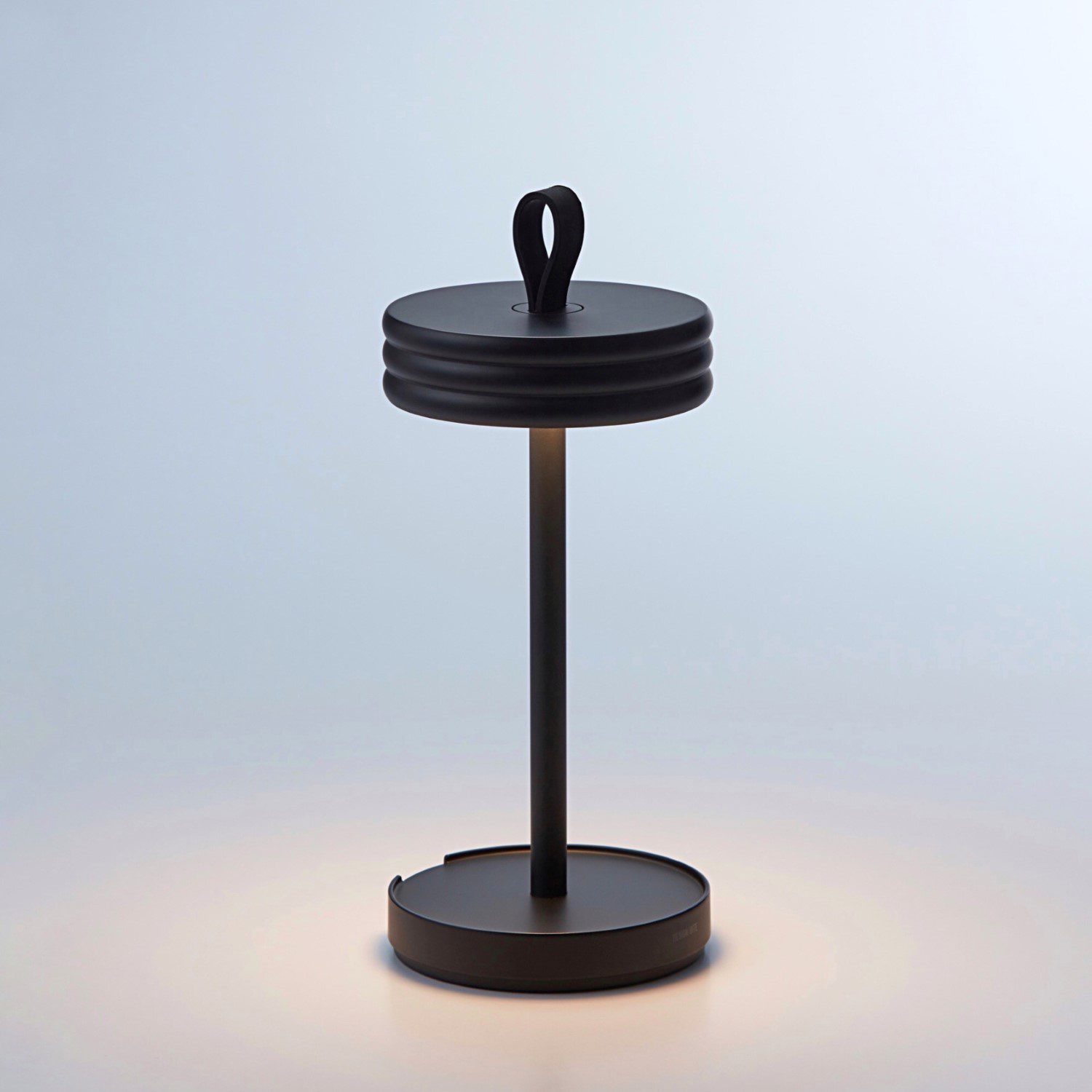 DesignBite BIG HUG tragbare LED-Lampe – schwarz