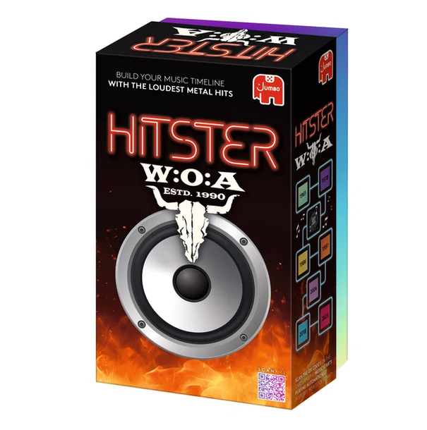 Jumbo Partyspiel Hitster Wacken Open Air Gesellschaftsspiel rund um die Musik