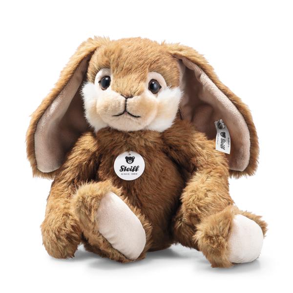 Steiff Stofftier Bommel Schlenkerhase 28 cm braun