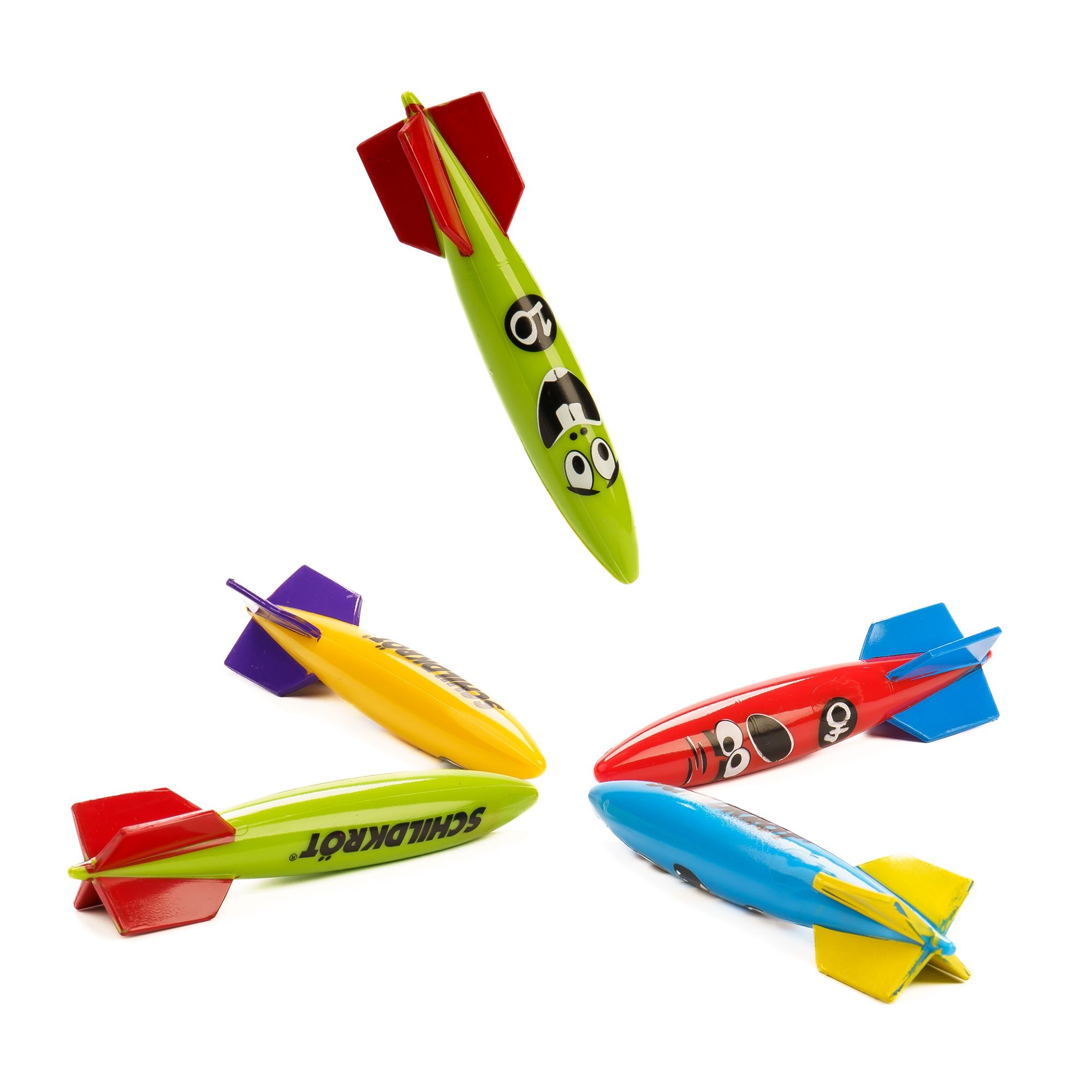 Schildkröt Tauchspielzeug Rocket Divers, 5 Stk  Unterwasser-Raketen