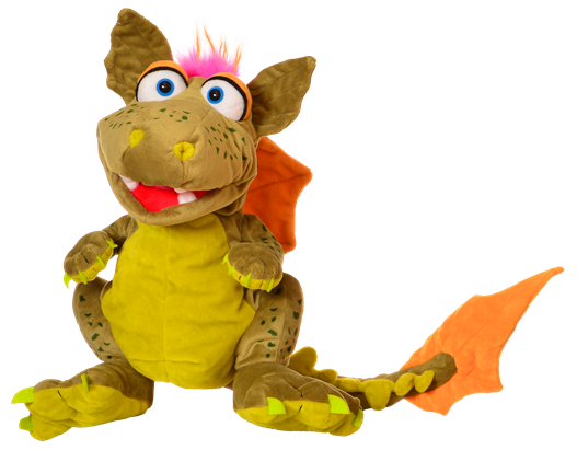 Living Puppets Handpuppe Drache Rocco Neuheit, voraussichtlich ab April 2026