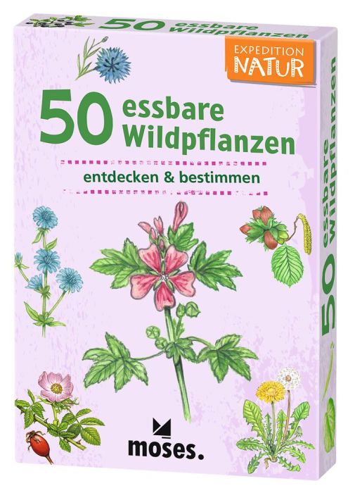 moses Expedition Natur 50 essbare Wildpflanzen