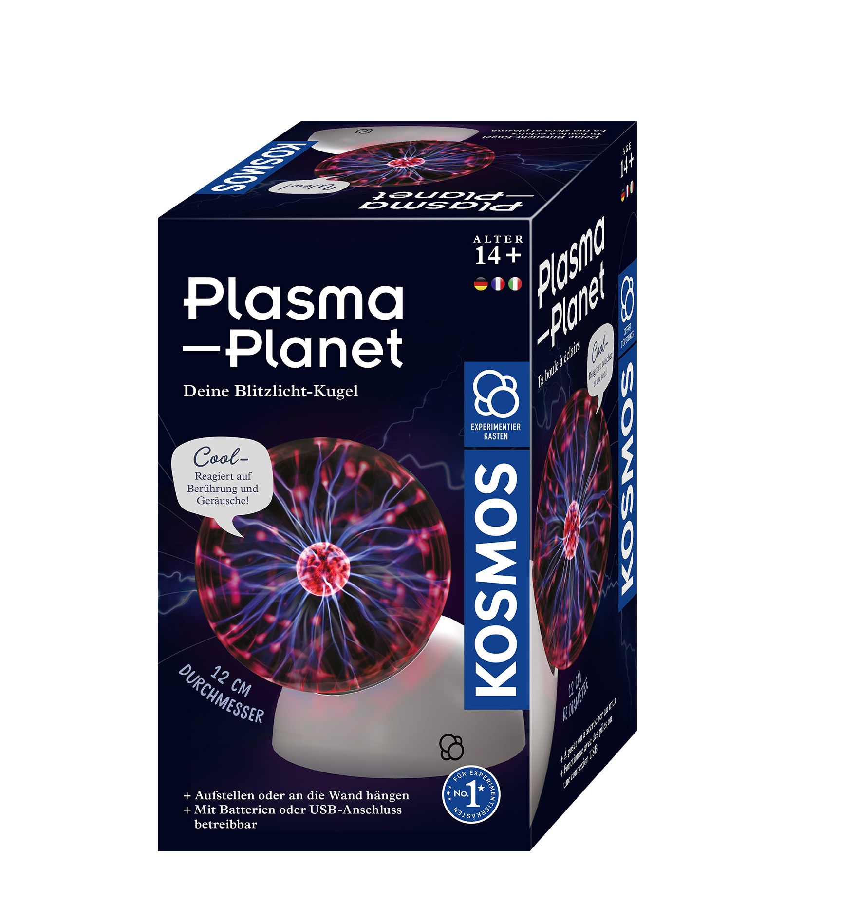 Kosmos Experimentierkugel Plasma Planet 