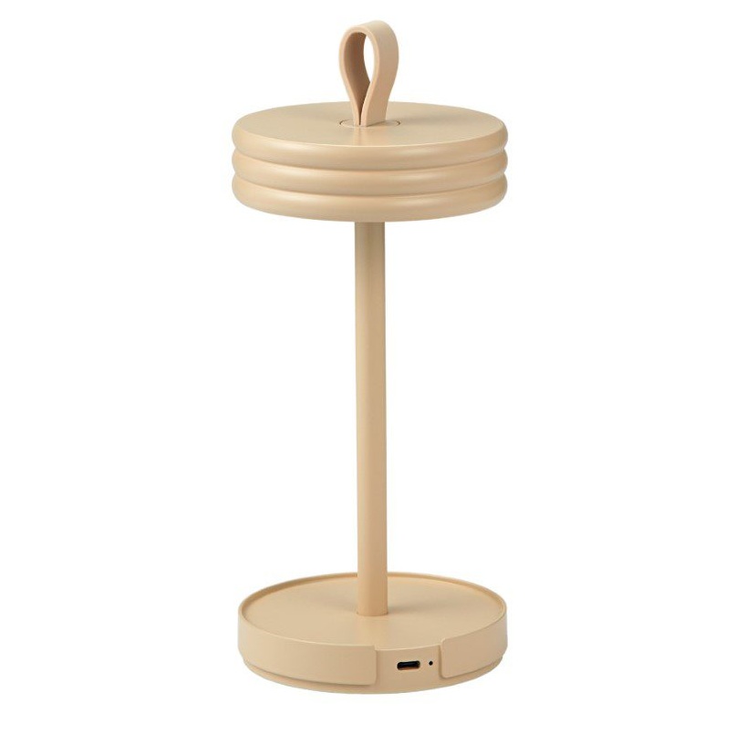 DesignBite BIG HUG tragbare LED-Lampe – beige