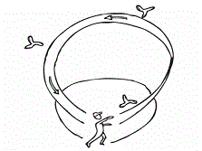 Tictoys MyFibo 4 Boomerangs zum Ausmalen