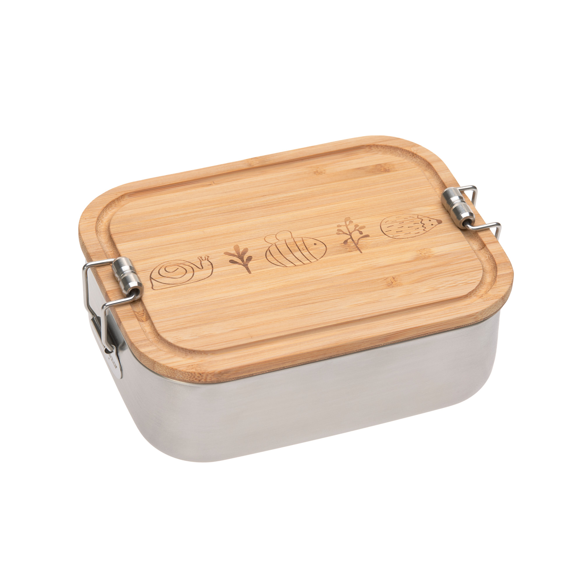 Lässig Lunchbox Stainless Bamboo Garden 