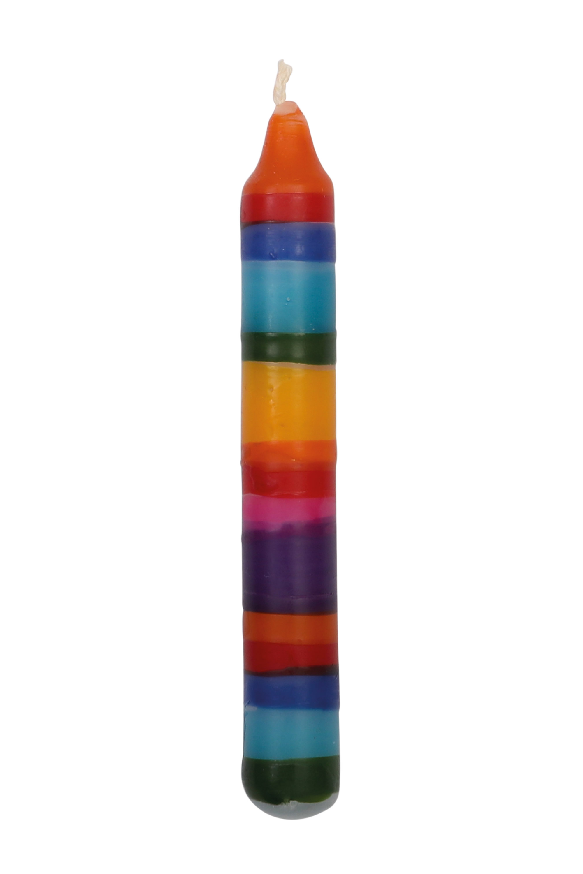 Ahrens Kerze bunte Streifen