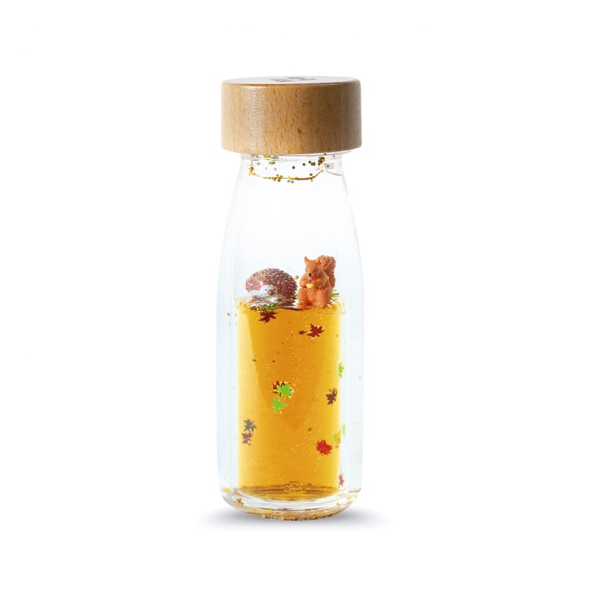Petit Boum Move Bottle Autumn Sensorik Spielzeug Sensory Bottle