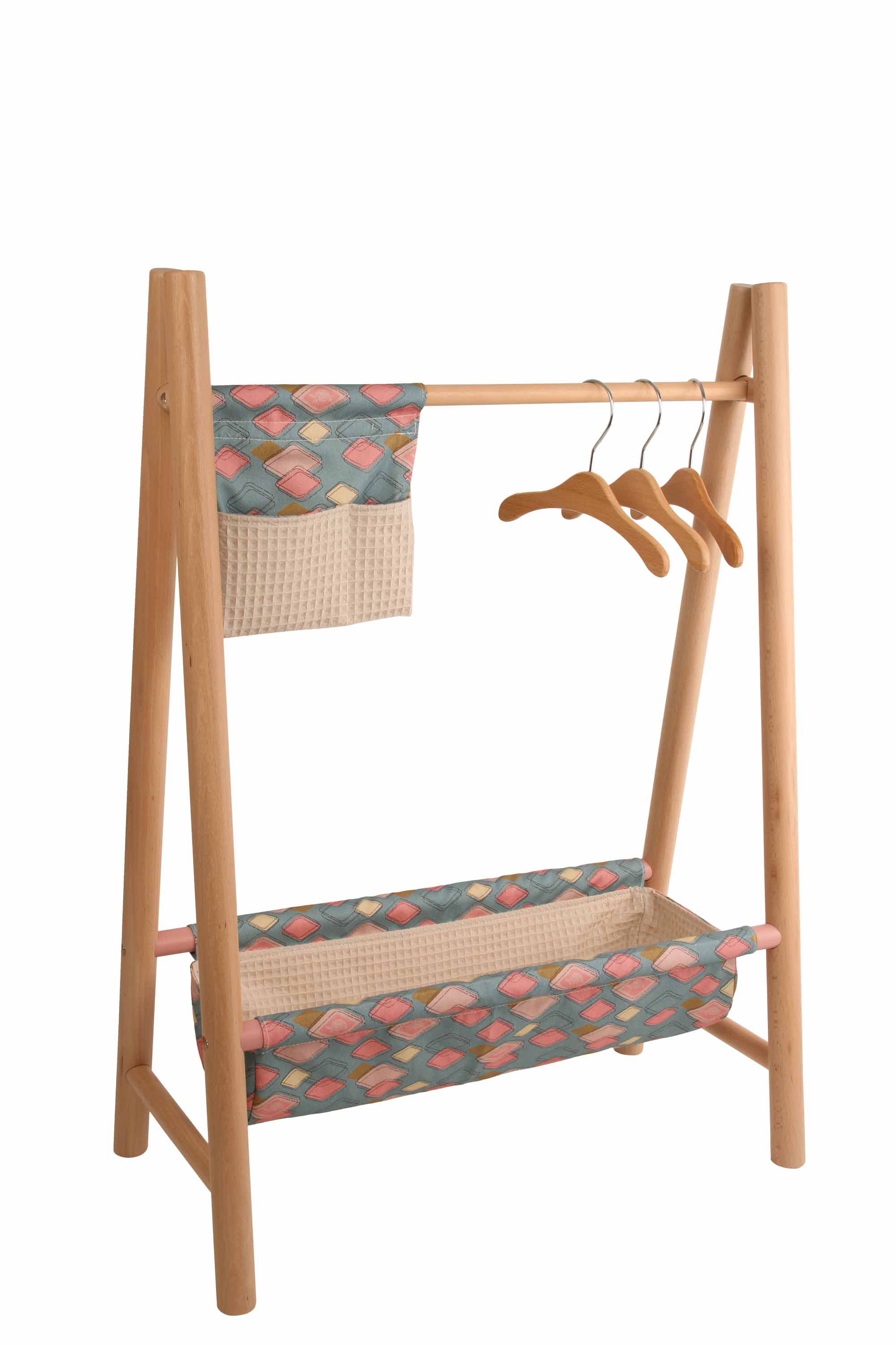 Schildkröt Puppen Kleiderstange / Kleiderschrank  Schildkröt Puppen Kleiderstange / Kleiderschrank