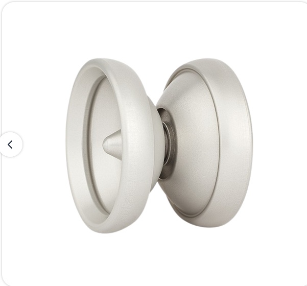 Henrys YoYo Metallic M2 Silber Trick-YoYo für Fortgeschrittene