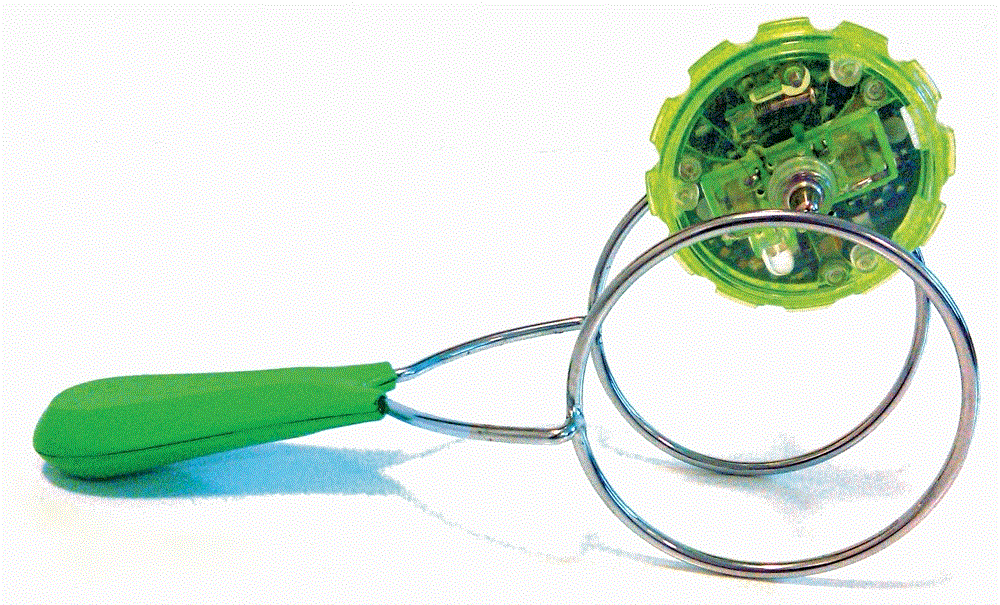 Gyro Wheel Rainbow light Magnetkreisel mit Leuchteffekt 