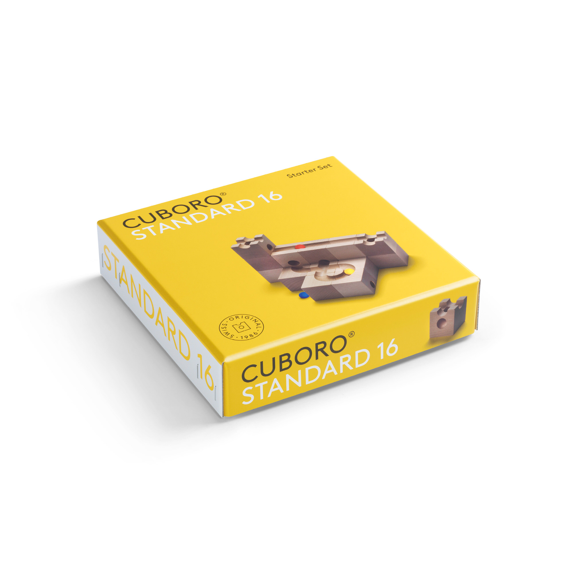 Cuboro Kugelbahn Starter Set Standard 16 - 16 Elemente - ab 5 Jahren
