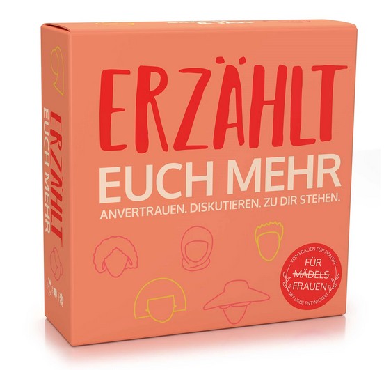 Simon & Jan Karten Erzählt euch mehr für Frauen Inspiration für Gespräche