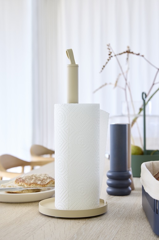 DesignBite BIG HUG Küchenrollenhalter - beige