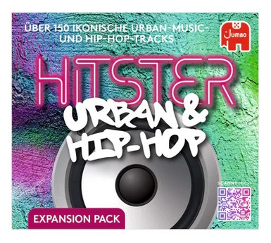 Jumbo Partyspiel Hitster Urban & Hip-Hop Gesellschaftsspiel rund um die Musik