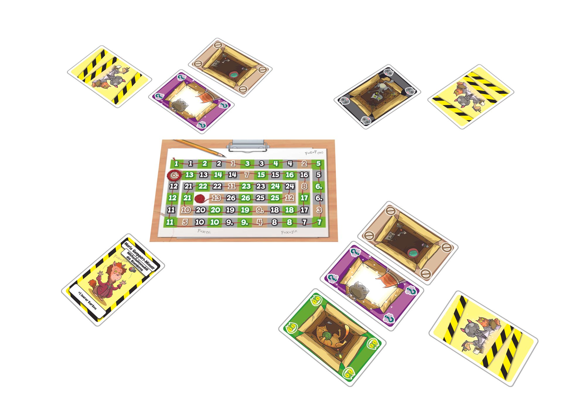 Amigo Kartenspiel Schrödingers Katzen