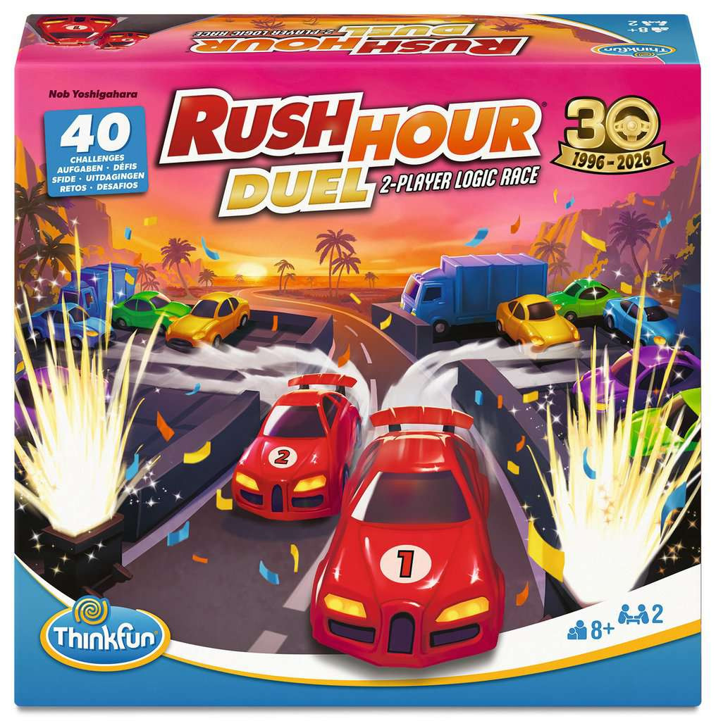 ThinkFun Rush Hour® - Duel der Logik-Spiel-Hit für 2