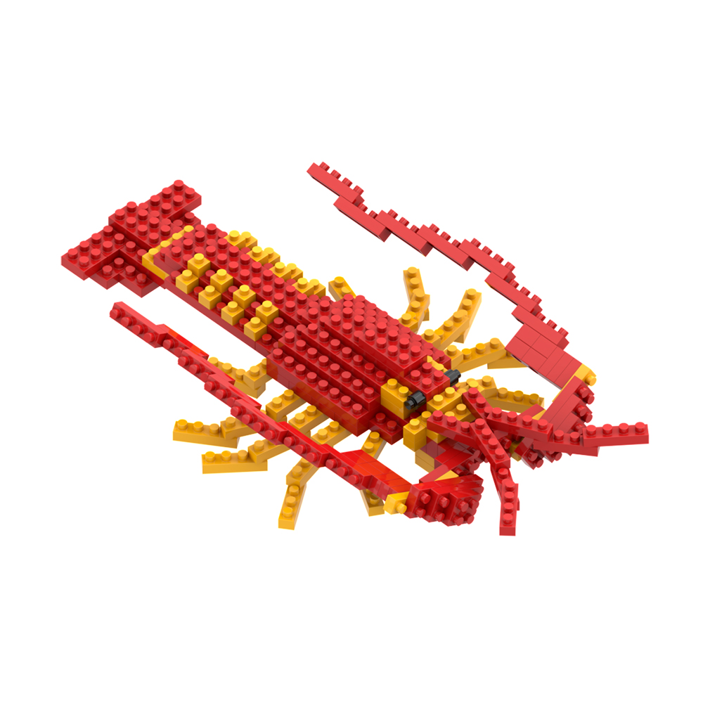 Brixies Hummer 159 Mini-Klemmbausteine