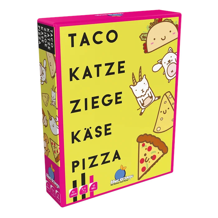 Asmodee Taco Katze Ziege Käse Pizza 