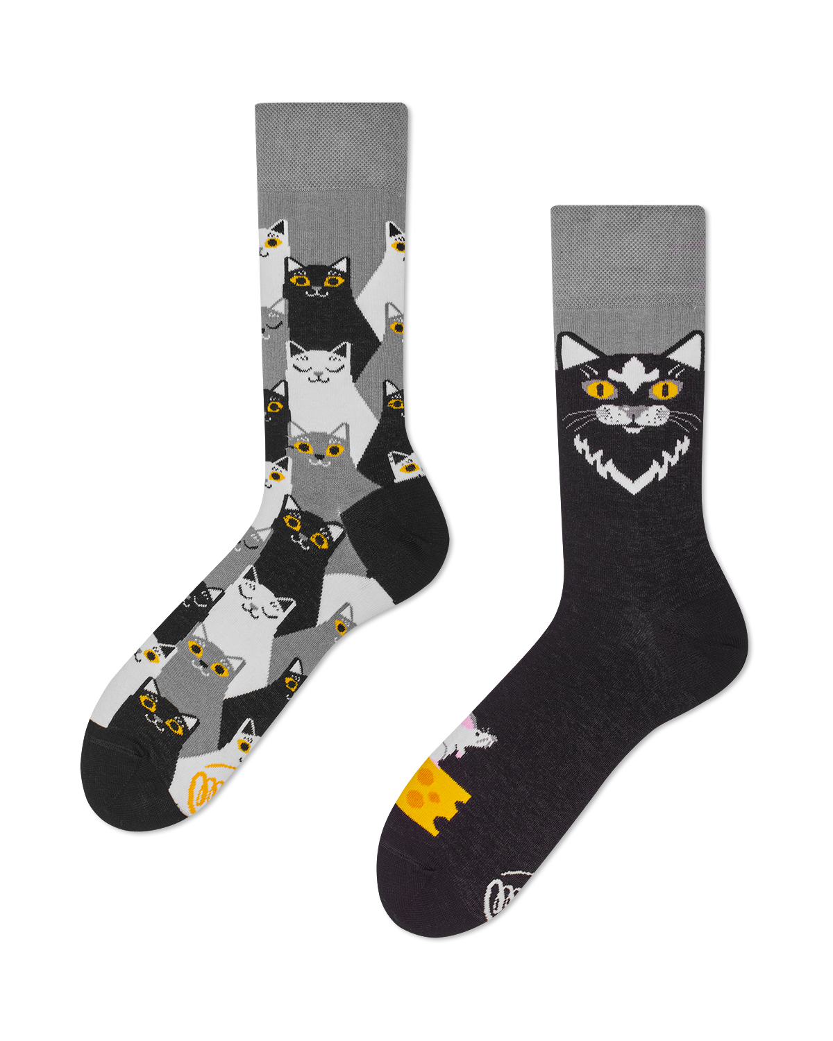 Many Mornings Socken Black Cat 43-46