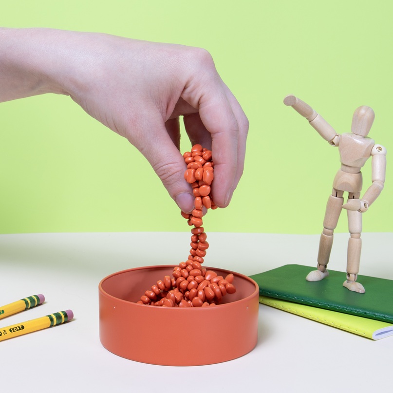 SPEKS Magnetsteinchen Crags coral medium Magnet Fidgettoy ab 14 Jahren - wie Knete