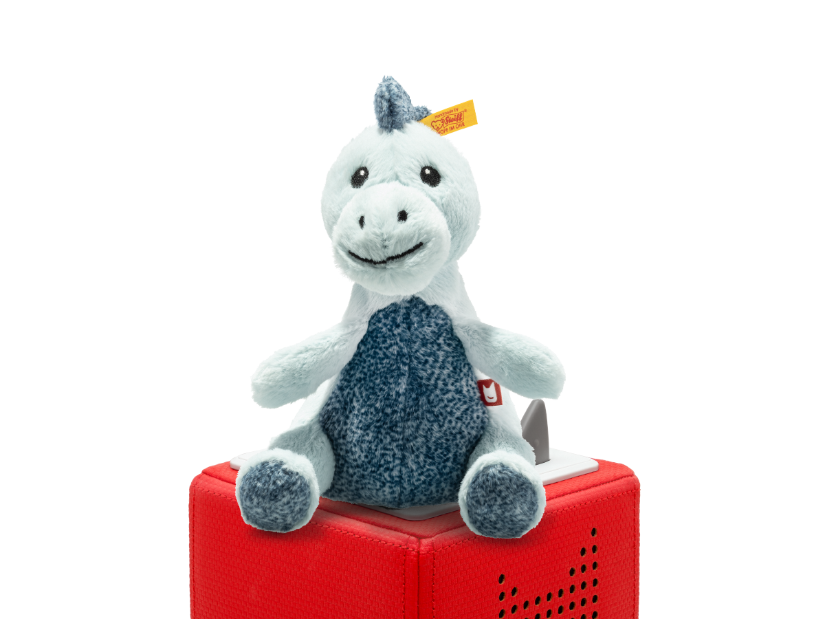 Tonies Soft Cuddly Friends mit Hörspiel - Joshi Baby T-Rex original Steiff Kuscheltier