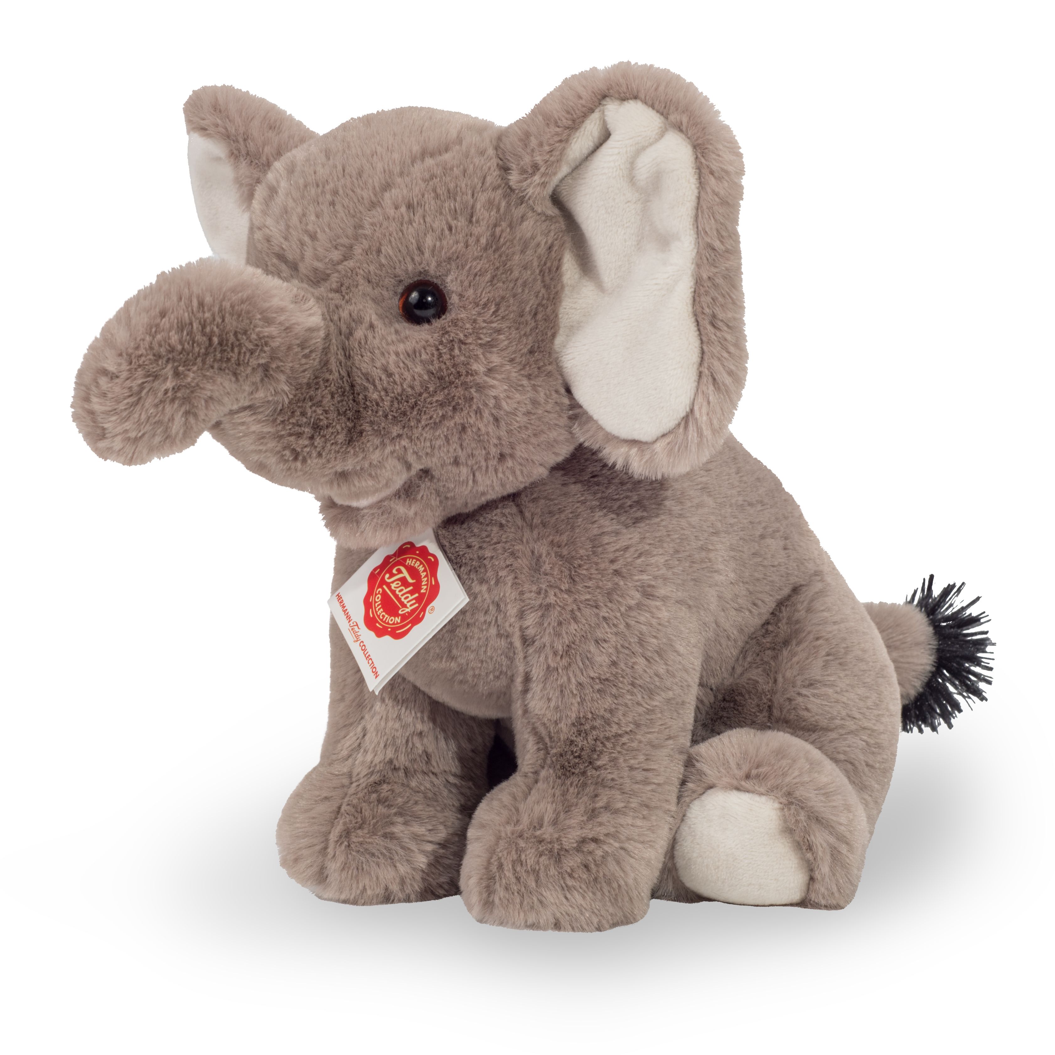 Hermann Teddy Elefant sitzend 25 cm Stofftier Elefant