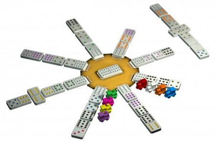 Tactic Dominospiel Mexican Train