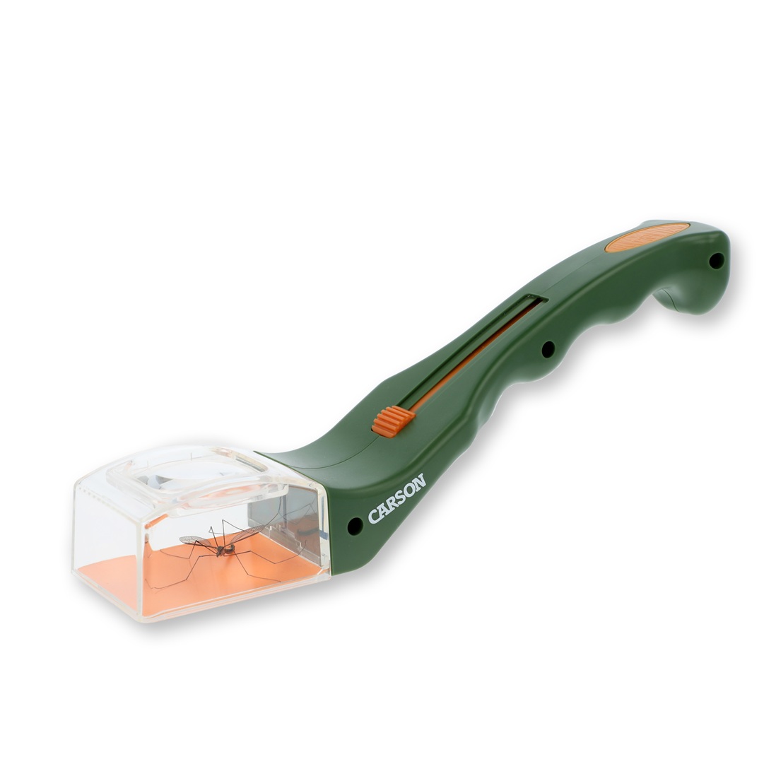 Carson Einhand-Insektenfänger BugView mit 5-fach Lupe