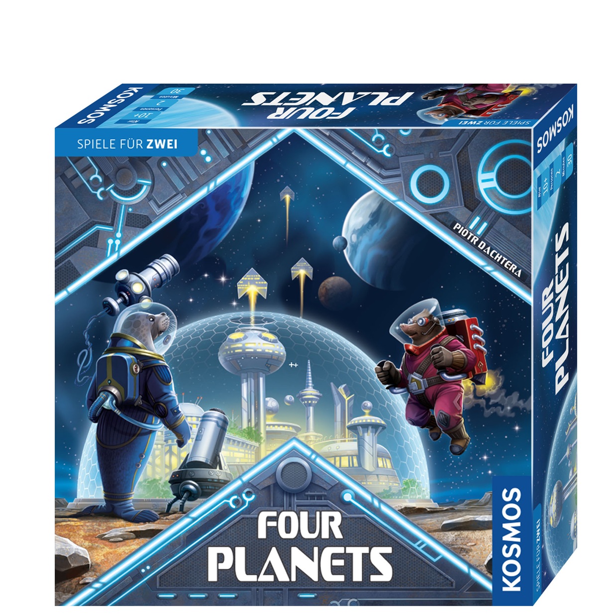 Kosmos Zweipersonenspiel Four Planets