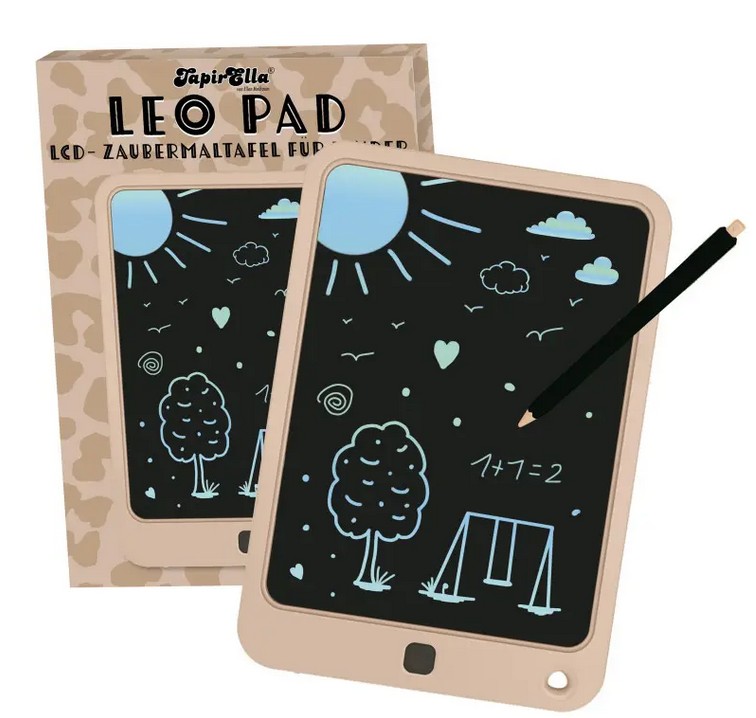 TapirElla Leo-Pad, LCD Zaubermaltafel für Kinder