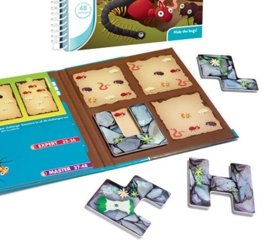 SMARTGames Magnetisches Reisespiel Große Krabbelei