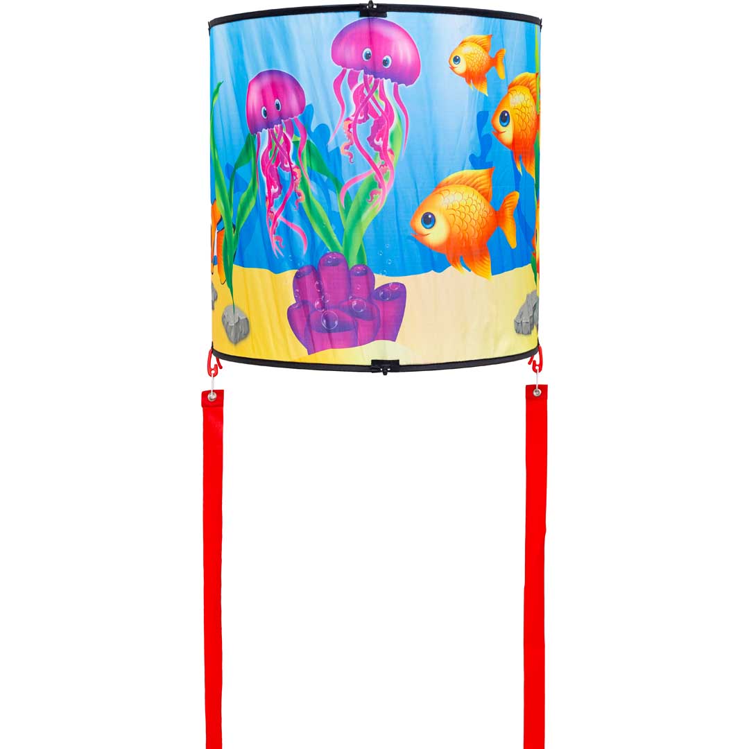 Invento Kinderdrachen Cylinder Kite Aquarium 