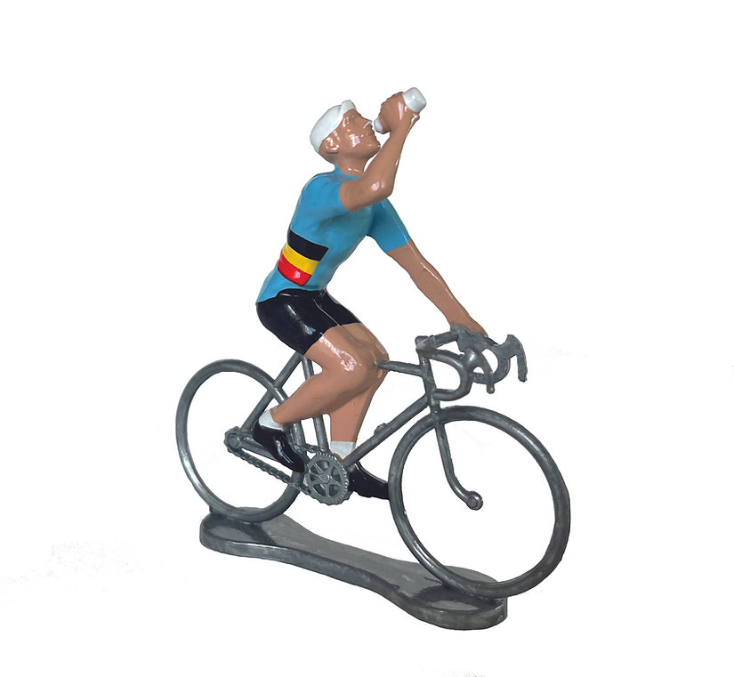 Bernard & Eddy Zinnfigur Radrennfahrer P5 "The Thirsty" Belgien
