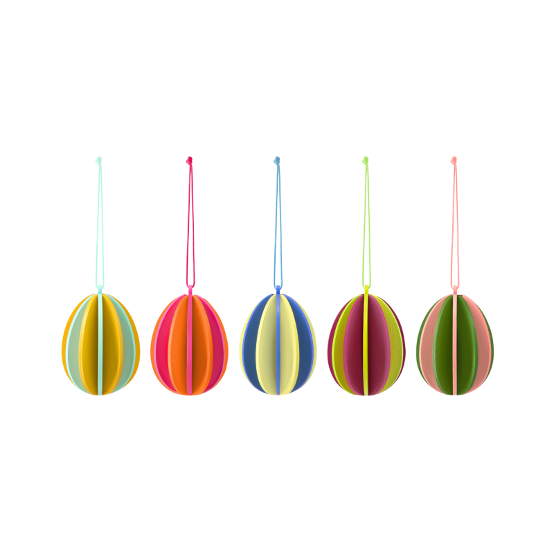 Remember Baumschmuck 'Eier', 5er-Set