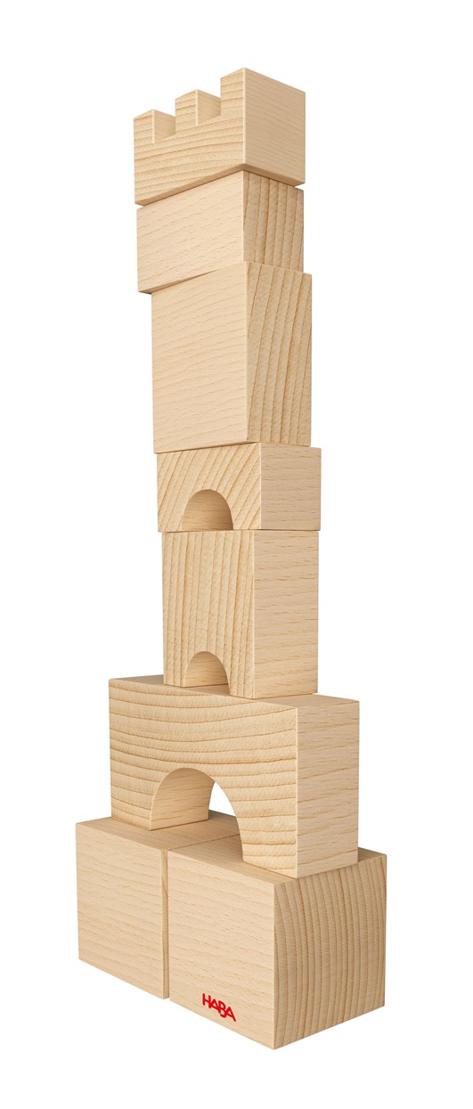 Haba My 1st Block World – Extra Viele Bausteine 62 Steine Bausteinwelt ab 1 Jahr
