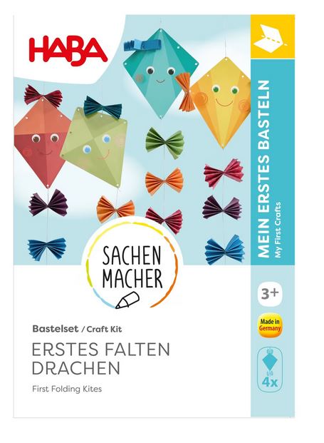 Haba Sachenmacher Bastelset Erstes Falten Drachen 