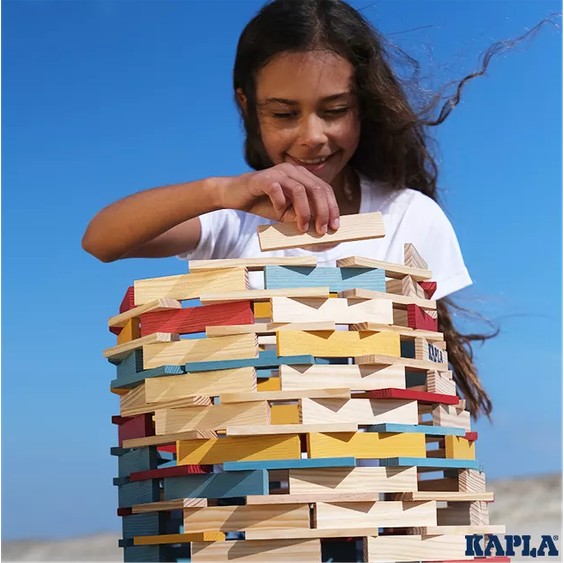 Kapla Bausteine 200er Box Sommer - Natur & Farben