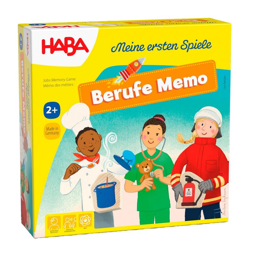 Haba Spiele Meine ersten Spiele – Berufe Memo 