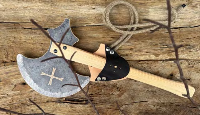 Vah Prunkaxt aus Holz