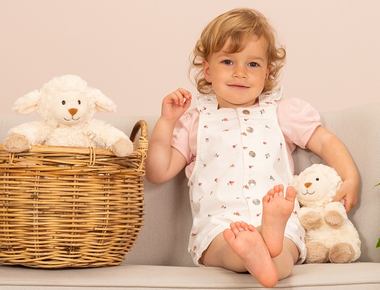 Hermann Teddy Schäfchen Maggi 27 cm Stofftier Schaf