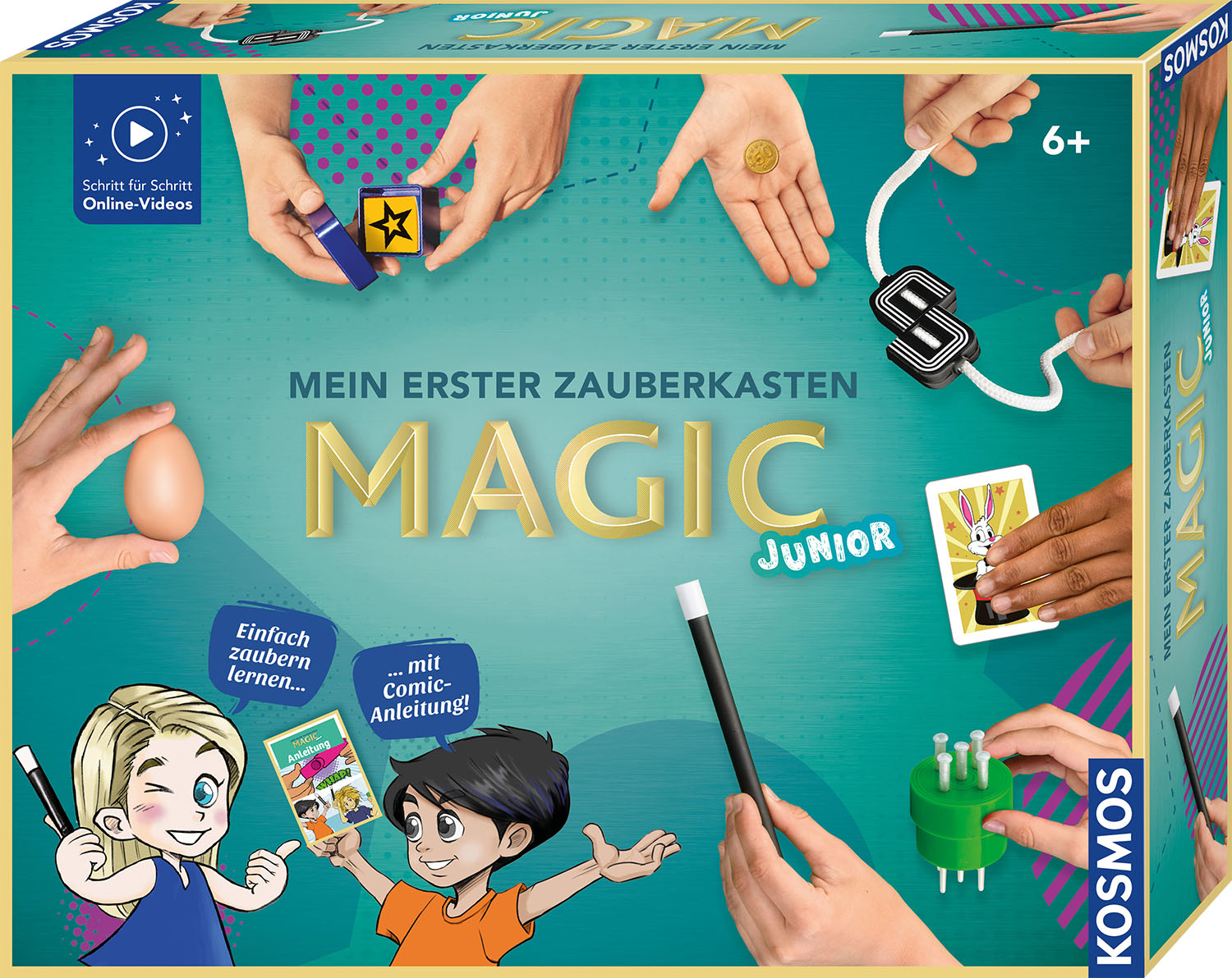 Kosmos Experimentierkasten Mein erster Zauberkasten Magic Junior 