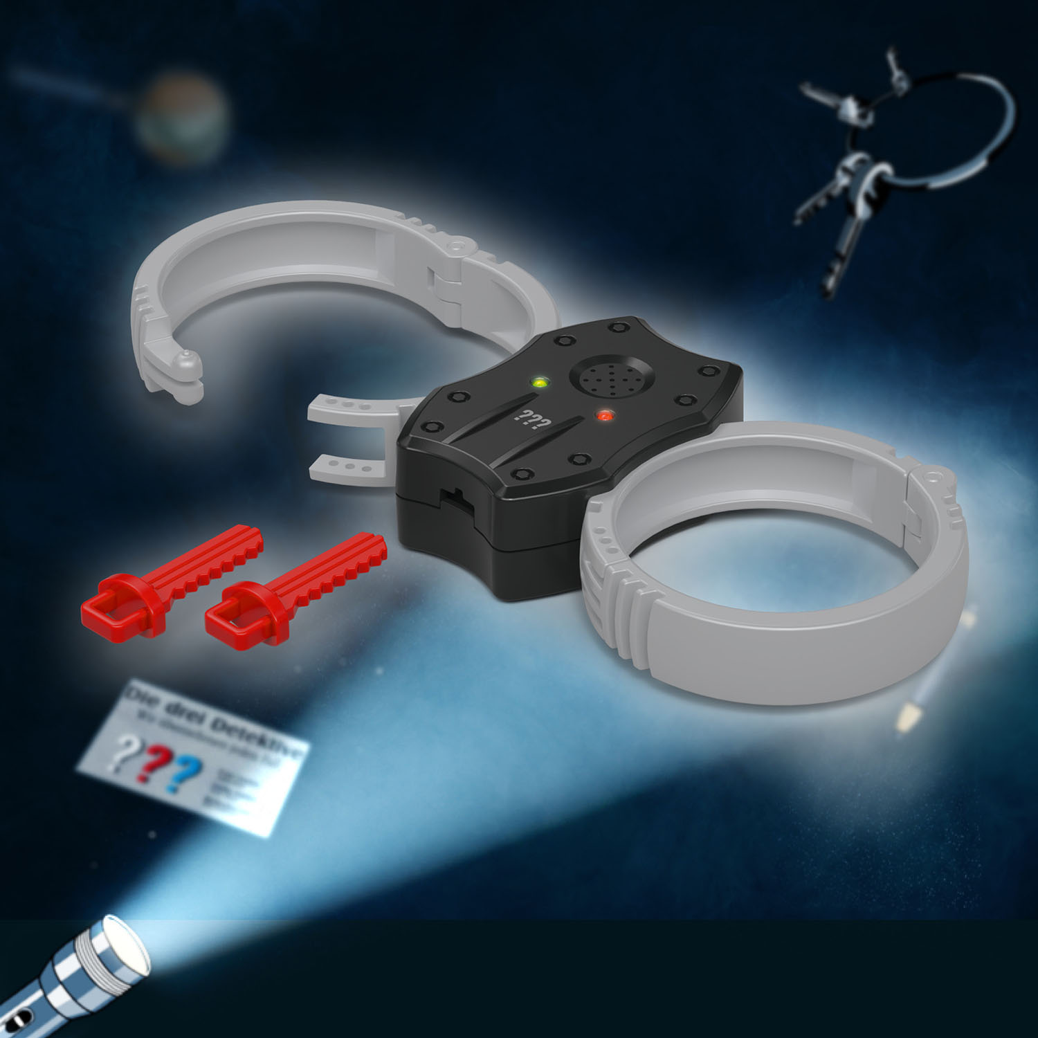 Kosmos Die drei ??? Alarm-Handschellen