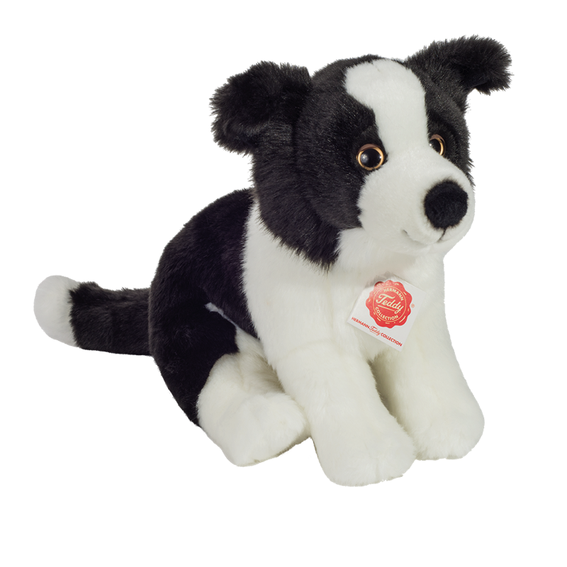 Hermann Teddy Border Collie Welpe sitzend 25 cm