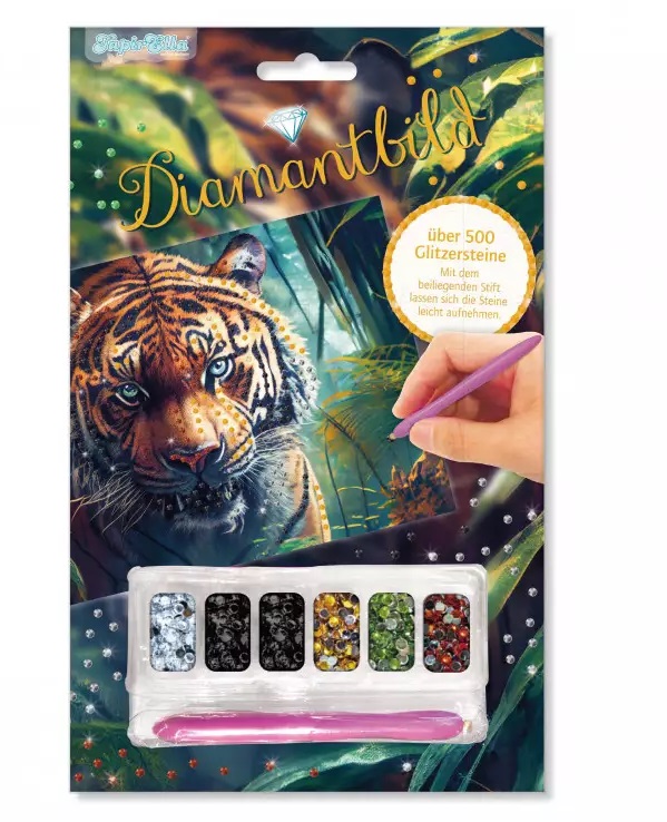 Lutz Mauder TapirElla Diamantbild Tiger Diamond Painting