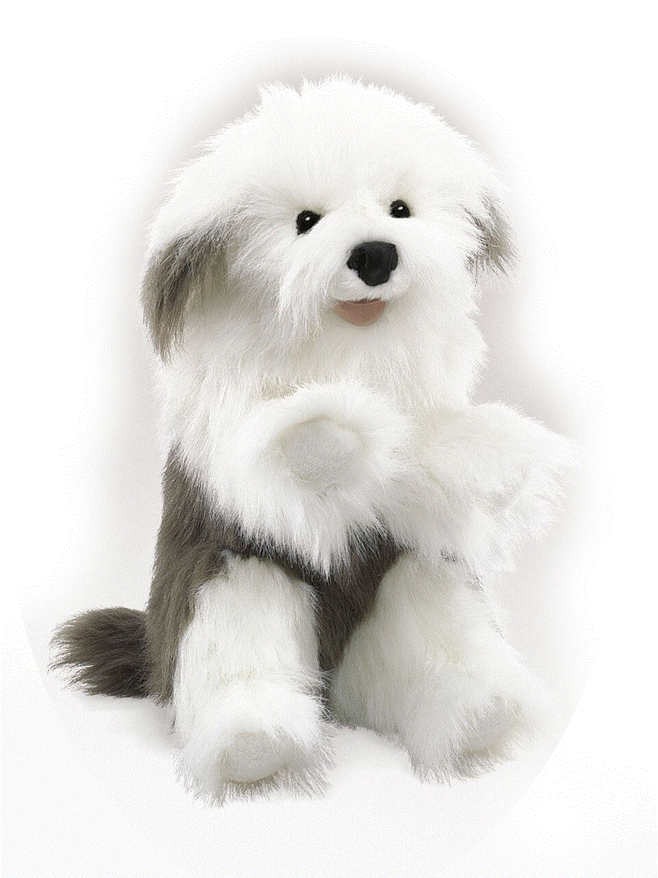 Folkmanis Handpuppe Bobtail / Sheepdog 